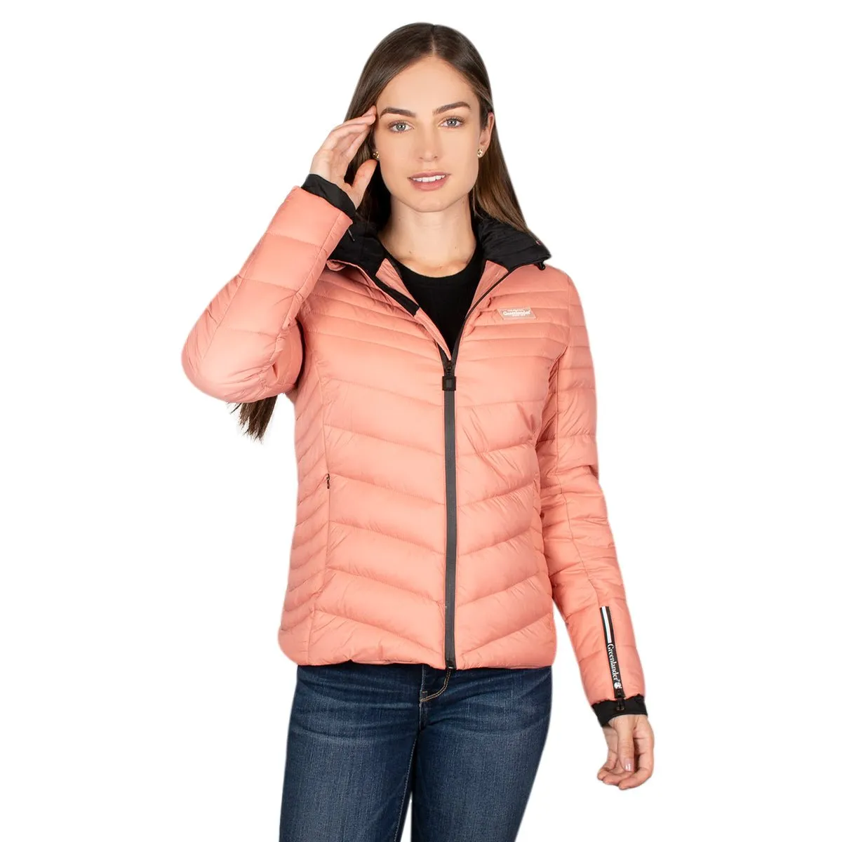 Chamarra Sport con Gorro Desmontable Mujer