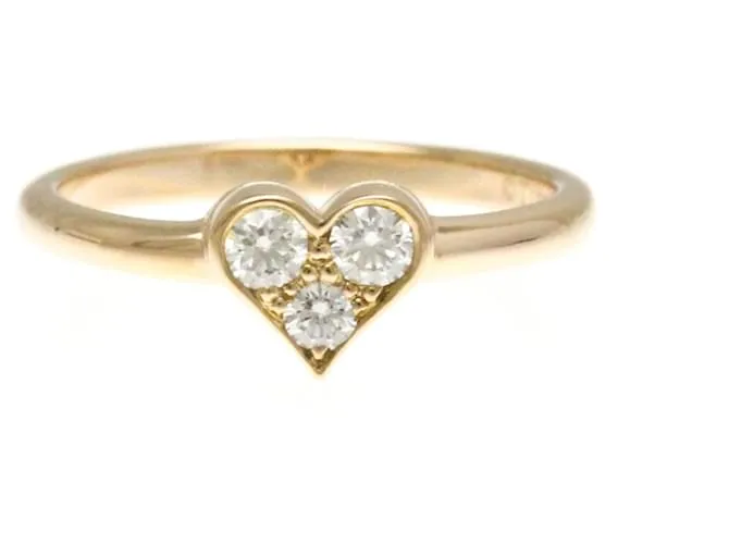 Tiffany & Co Anillo de diamante sentimental Tiffany en oro rosa Dorado 