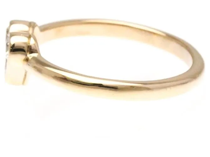 Tiffany & Co Anillo de diamante sentimental Tiffany en oro rosa Dorado 