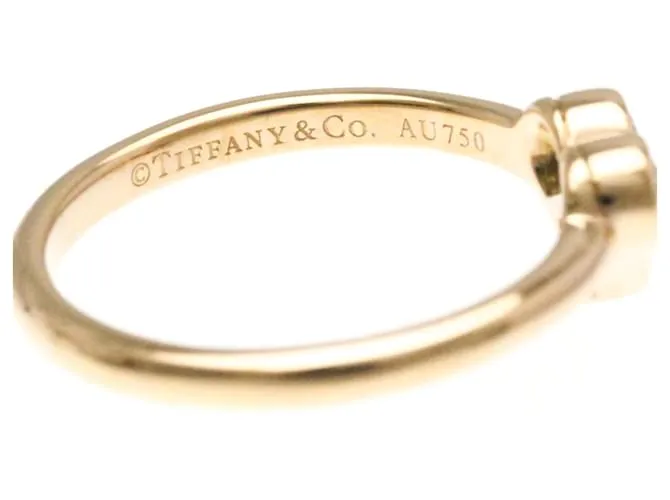 Tiffany & Co Anillo de diamante sentimental Tiffany en oro rosa Dorado 